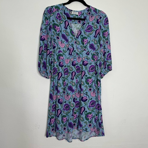 Anna Kay Multicolor Floral Short Dress - Picture 5 of 5